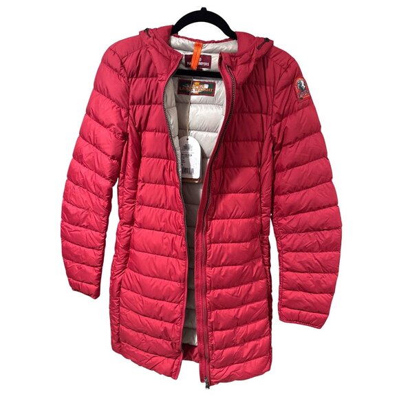 Parajumpers Women's Quilted Irene Lightweight Down Jacket Scarlet NWT MSRP $575 - Picture 4 of 9
